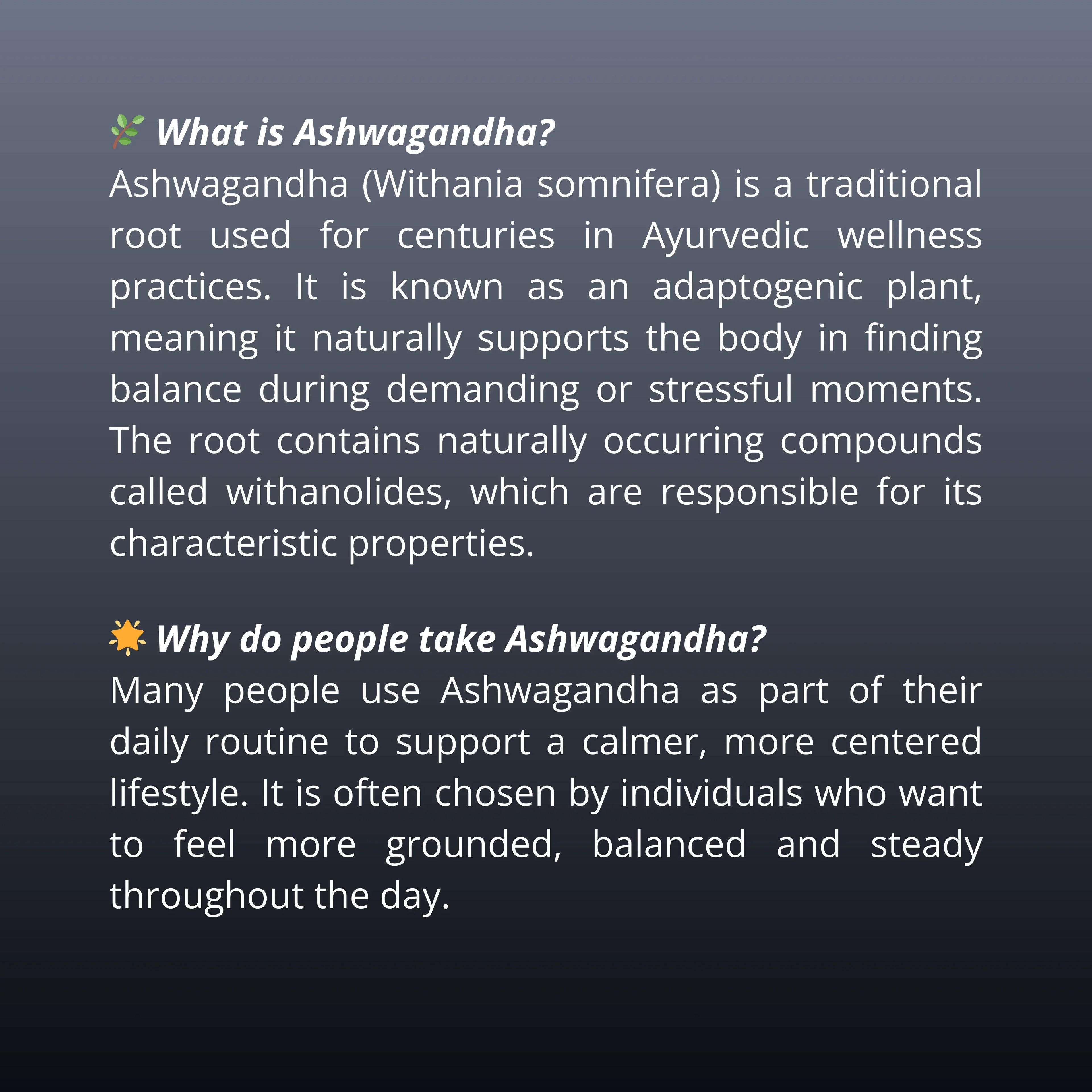 LifeRoots - Ashwagandha