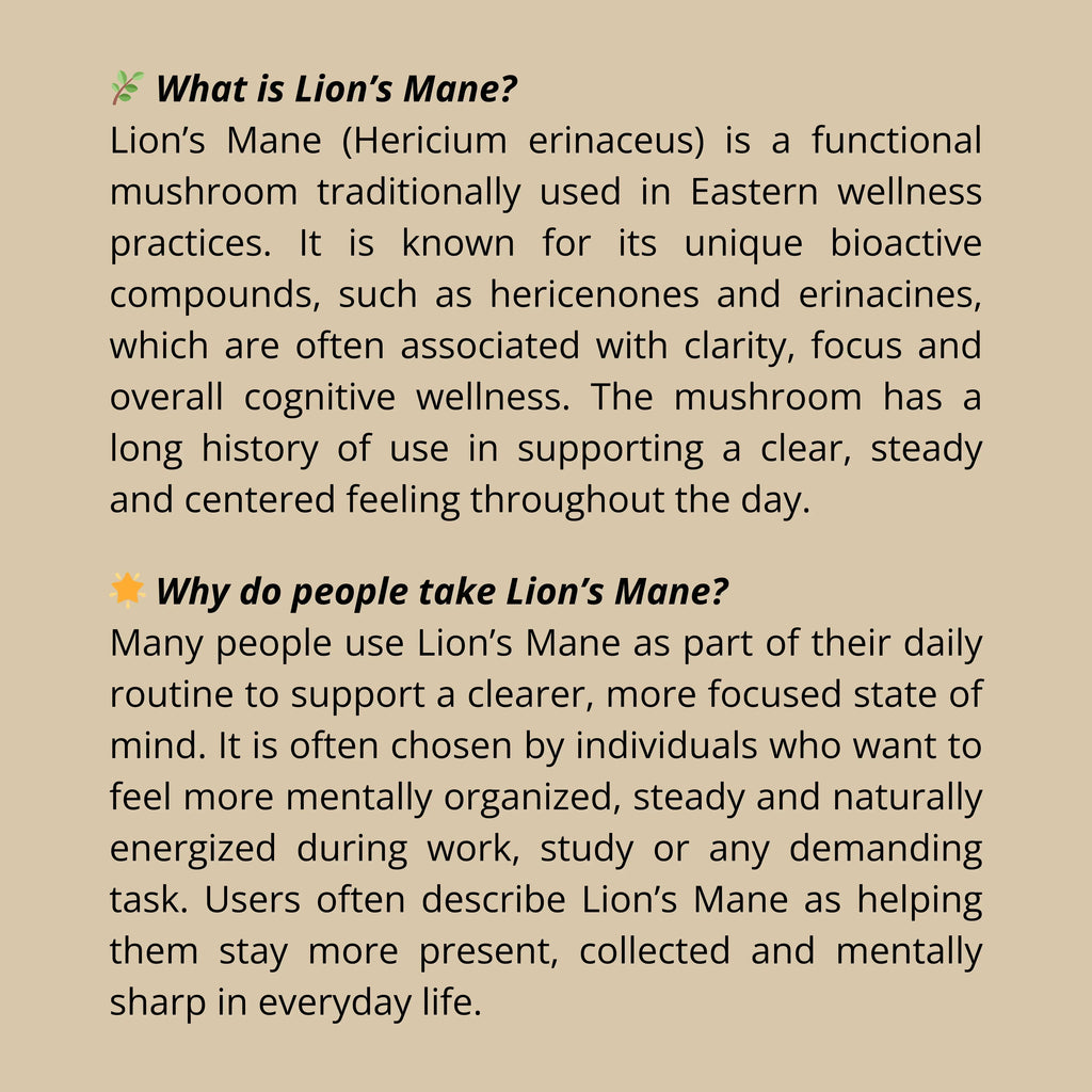 LifeMycel - Lion's Mane